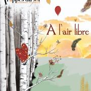 Affiche a l air libre sans bandeau